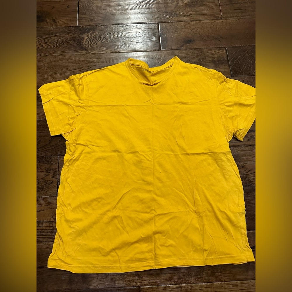 Yellow T-shirt